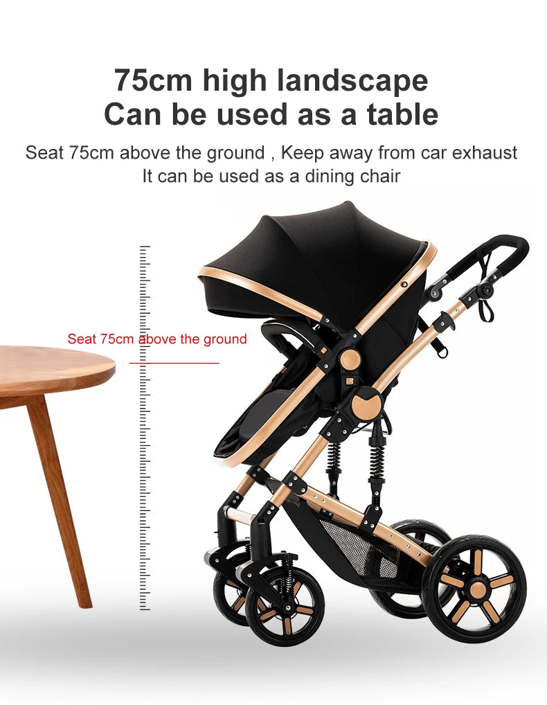 Premium "Magic ZG" Convertible Lightweight Baby Stroller