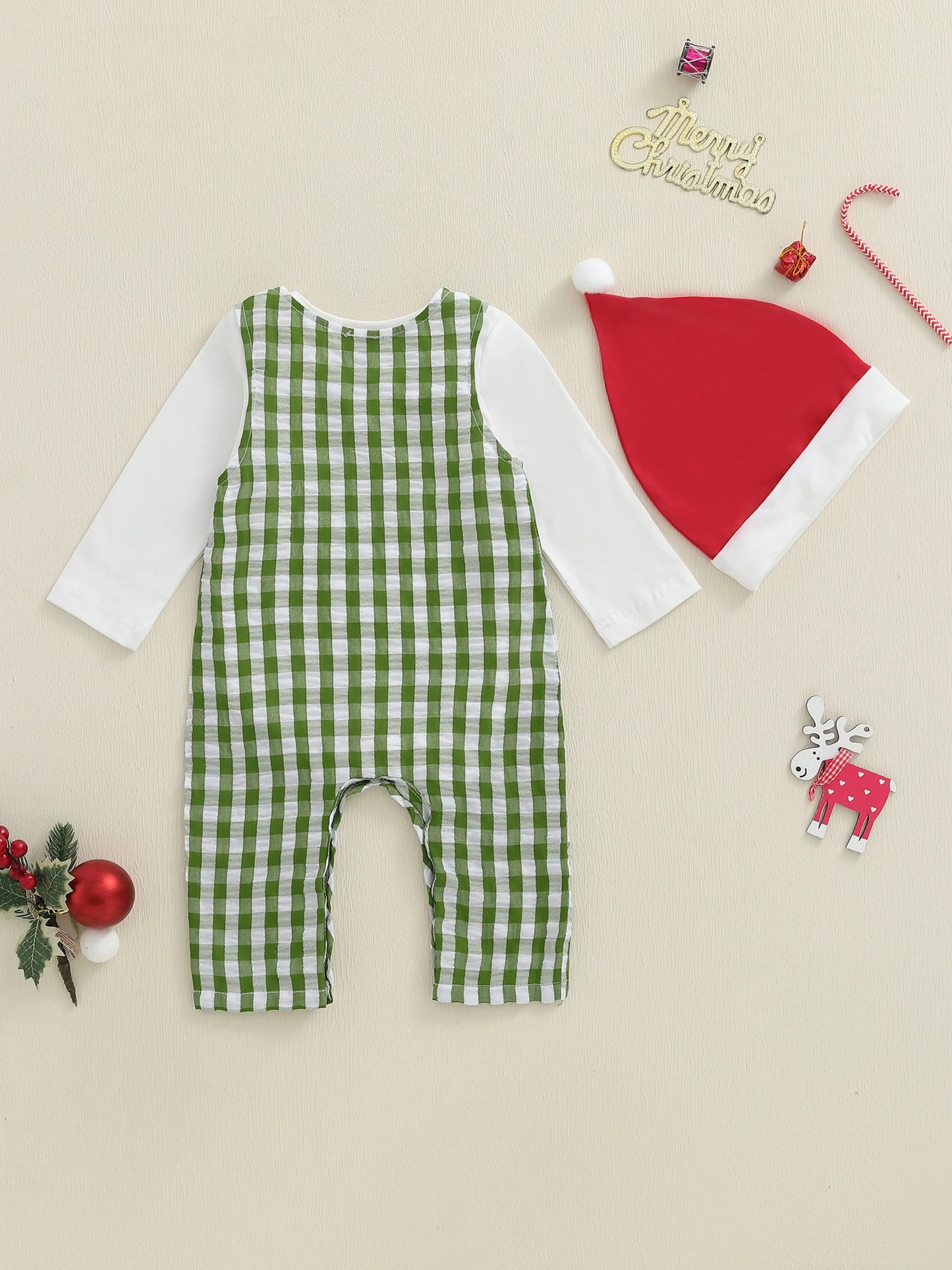 Baby Girl or Boy Christmas Outfit 0-24 Months