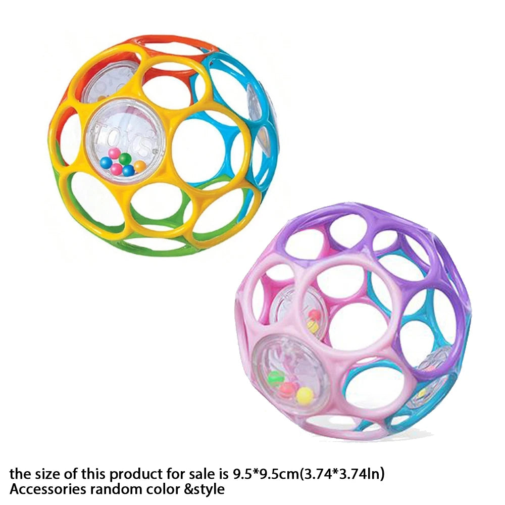 Vibrant Oball Sensory Rattle Toy