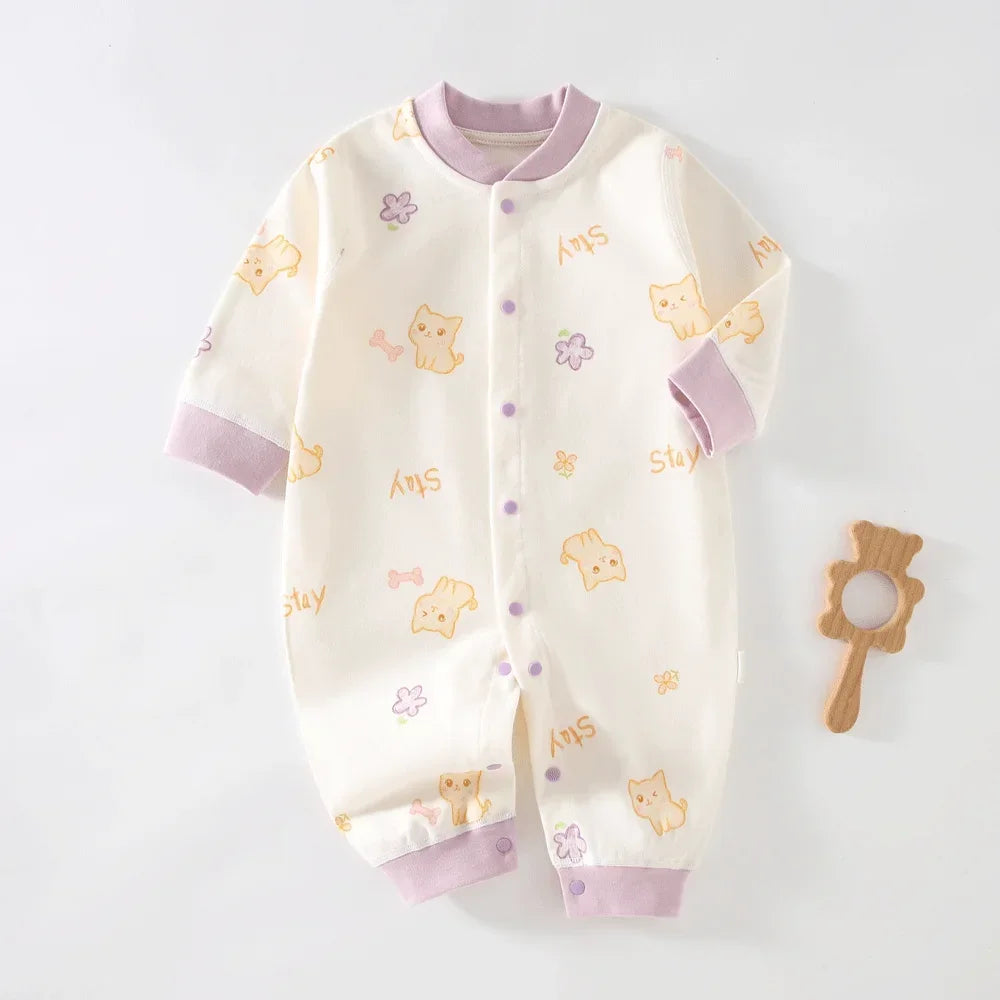 Cozy Ribbed Baby Romper