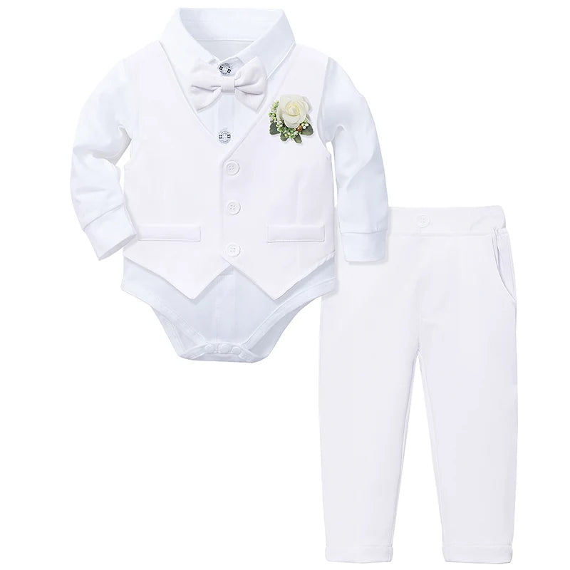 Timeless Little Gentleman Formal Vest Suit