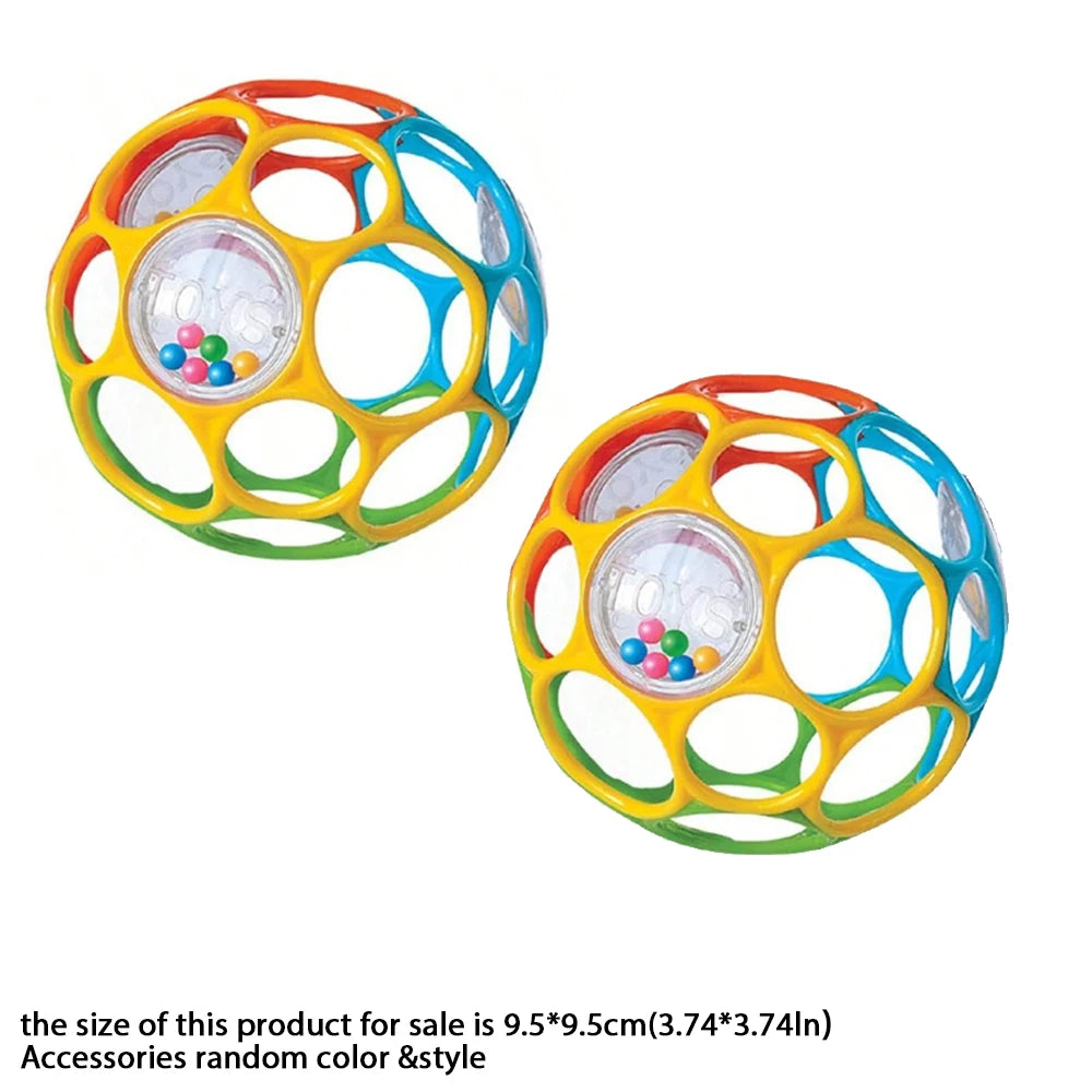 Vibrant Oball Sensory Rattle Toy
