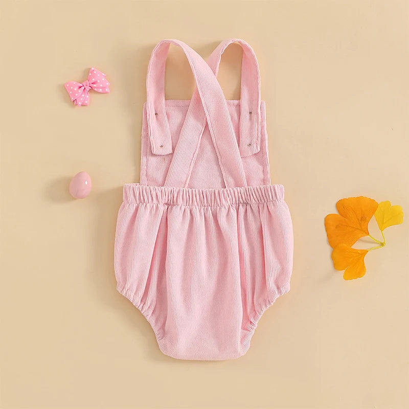 Easter Bunny Corduroy Baby Romper