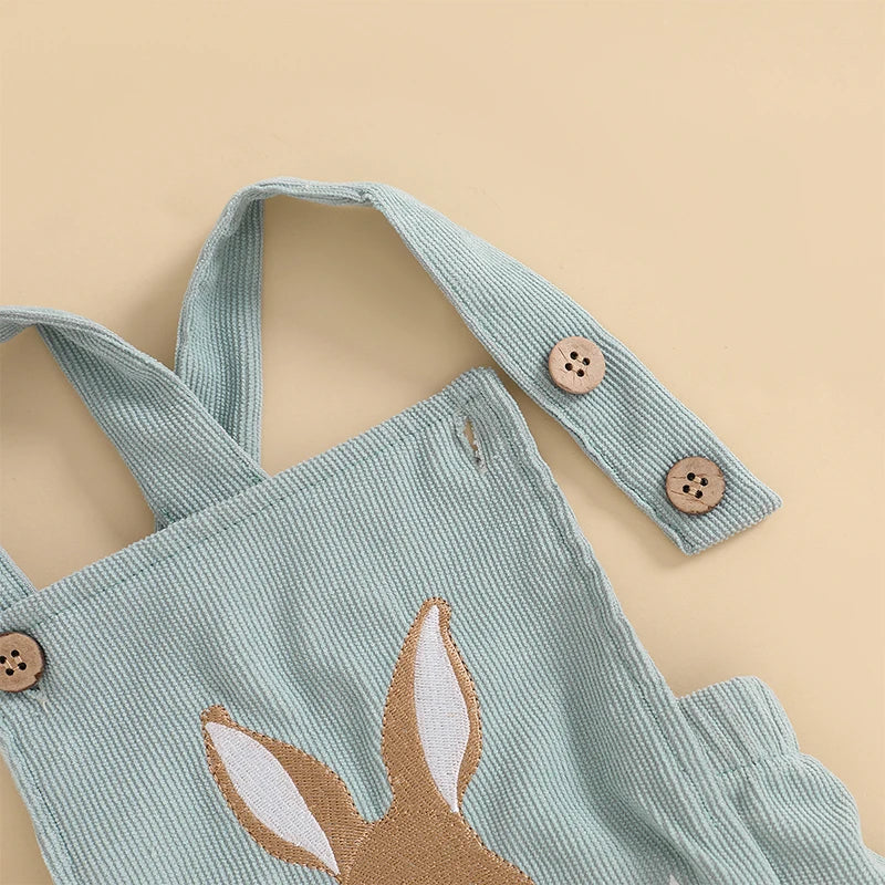 Easter Bunny Corduroy Baby Romper