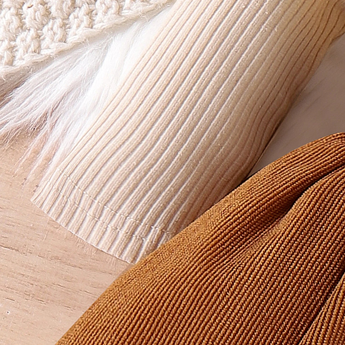 2 PCS Girls Long-Sleeved Jumper with Onsie