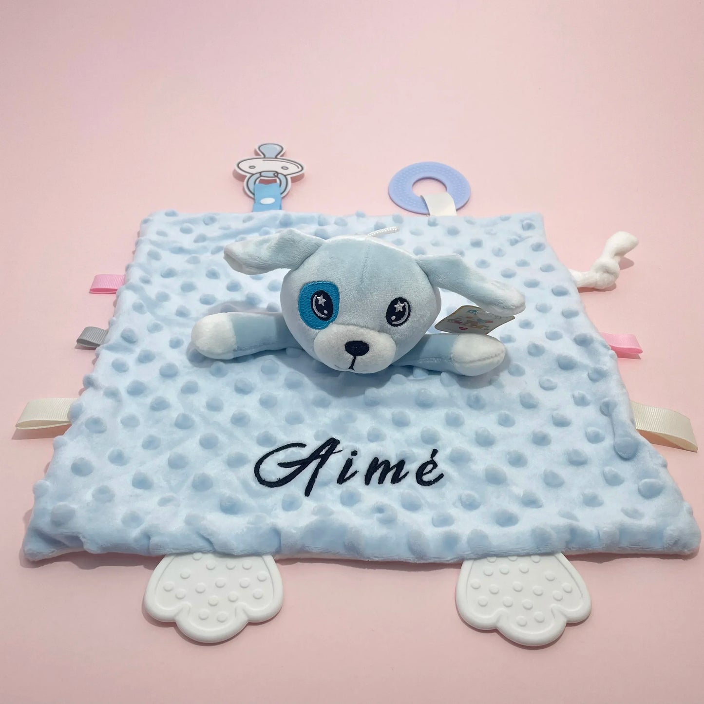 Personalized Security Blanket for Girls and Boys Newborn Gifts Embroidered Baby Blanket Baby Shower Gifts 1st Birthday Gift