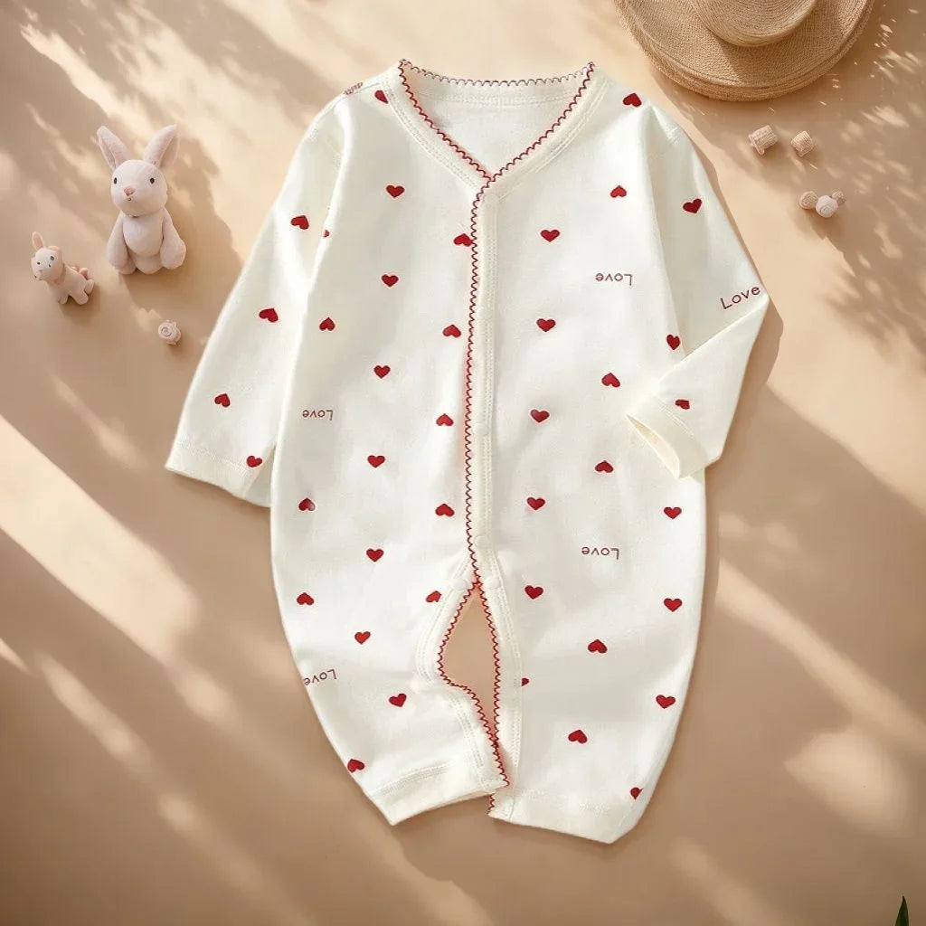 Cozy Ribbed Baby Romper