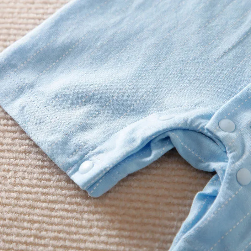 Charming Baby Boy Formal Romper Onsie - Perfect for Special Occasions!