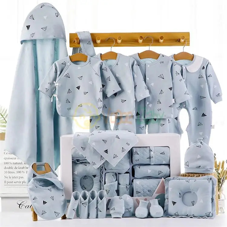 18/21pcs Newborn Clothes Baby Gift Pure Cotton Baby Set 0-6 Months Summer Autumn And Winter Kids Clothes Suit Unisex Without Box