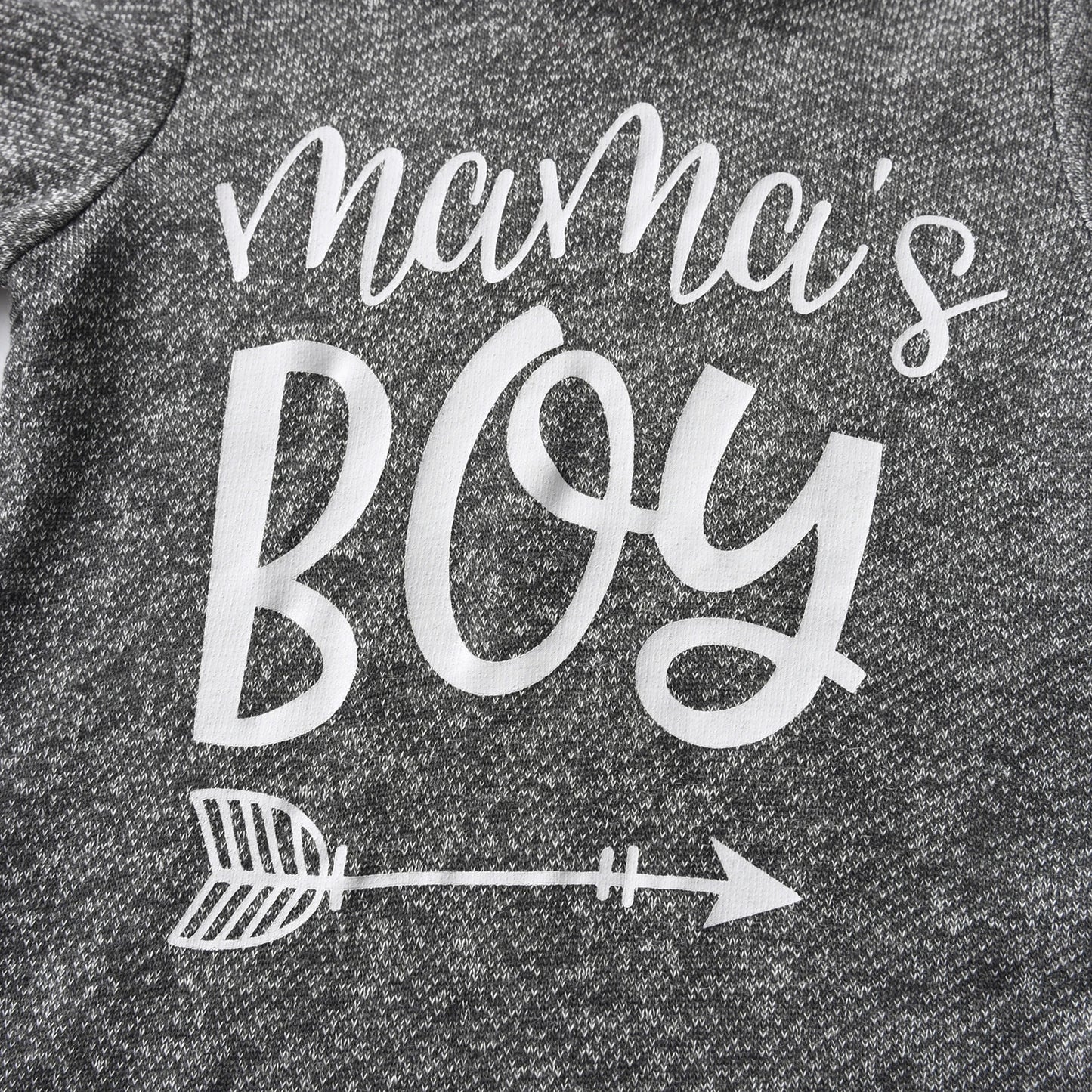 Mama’s Boy Hoodie Baby Outfit