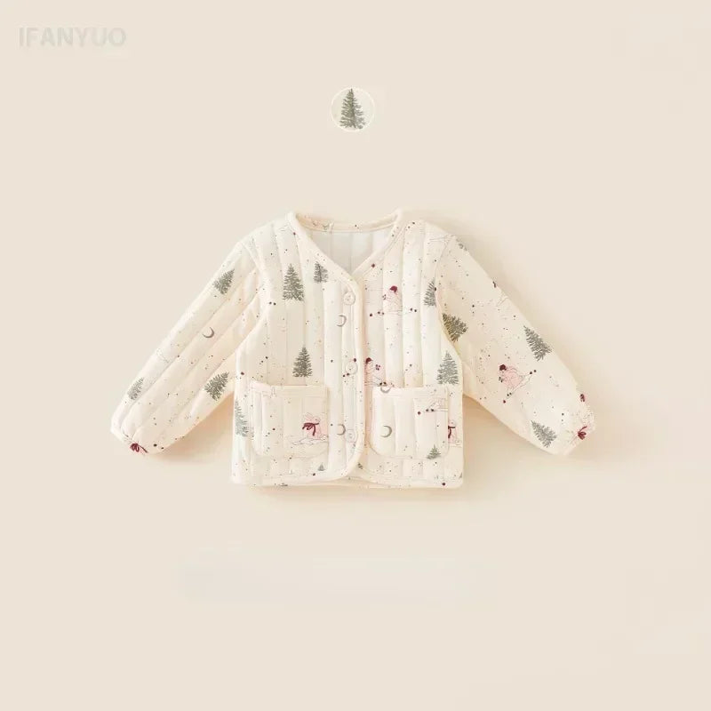 Cozy Quilted Baby Jackets - Stylish Warmth for Little Ones!