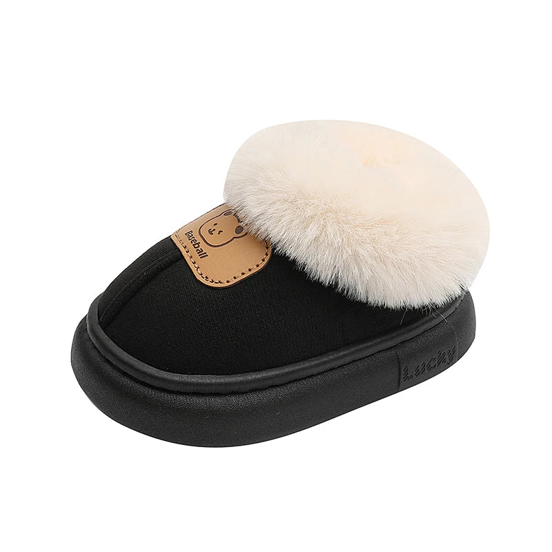 Cozy Bear Faux Fur Baby Boots